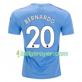 Billige Fotballdrakter Manchester City Bernardo 20 Hjemmedraktsett 2019/20 Kortermet